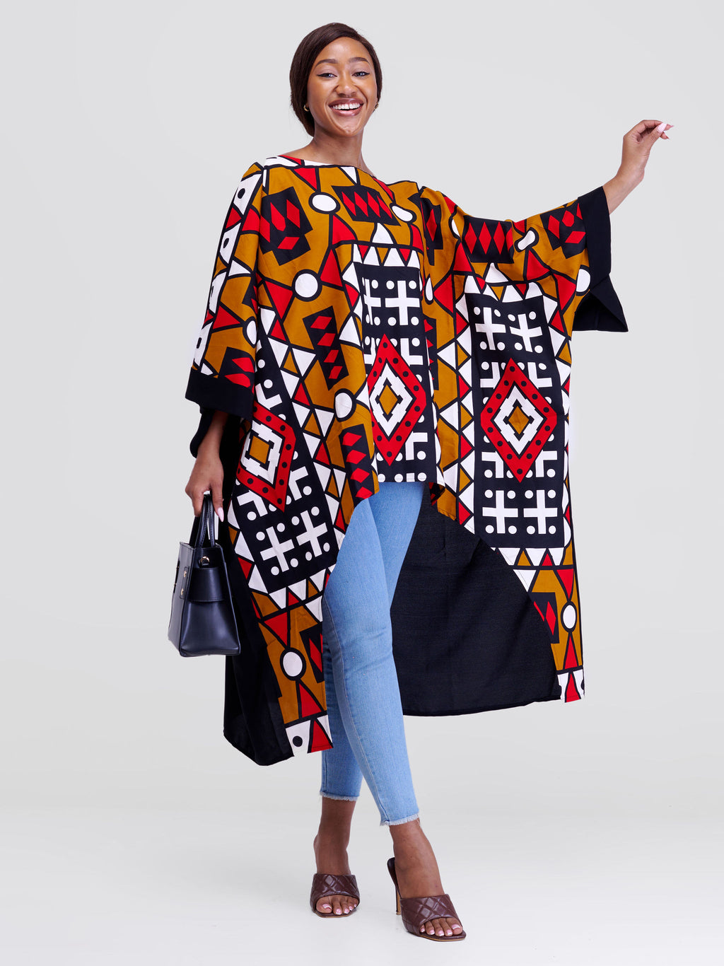 The Statement Duster - Multicolored