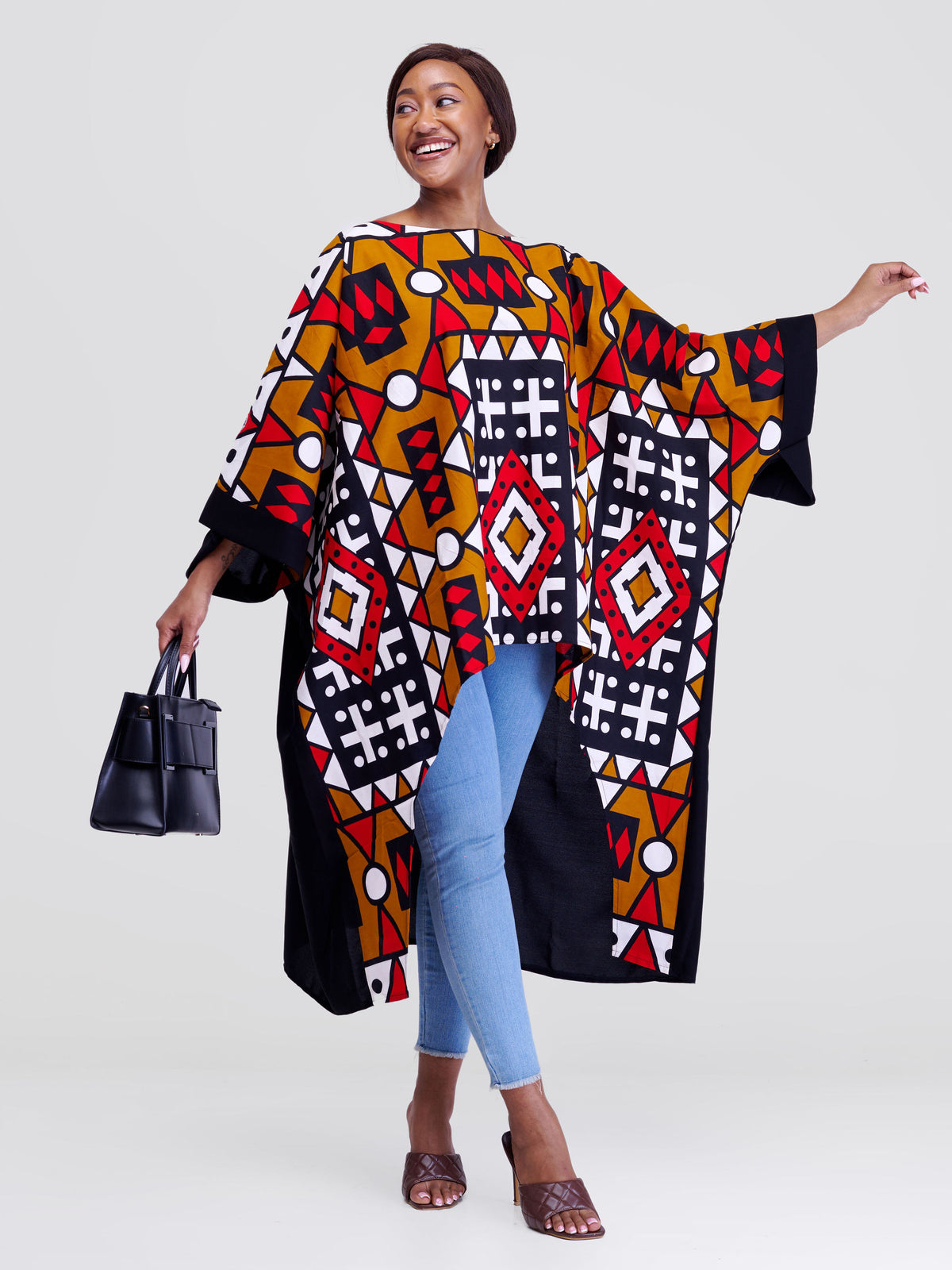 The Statement Duster - Multicolored