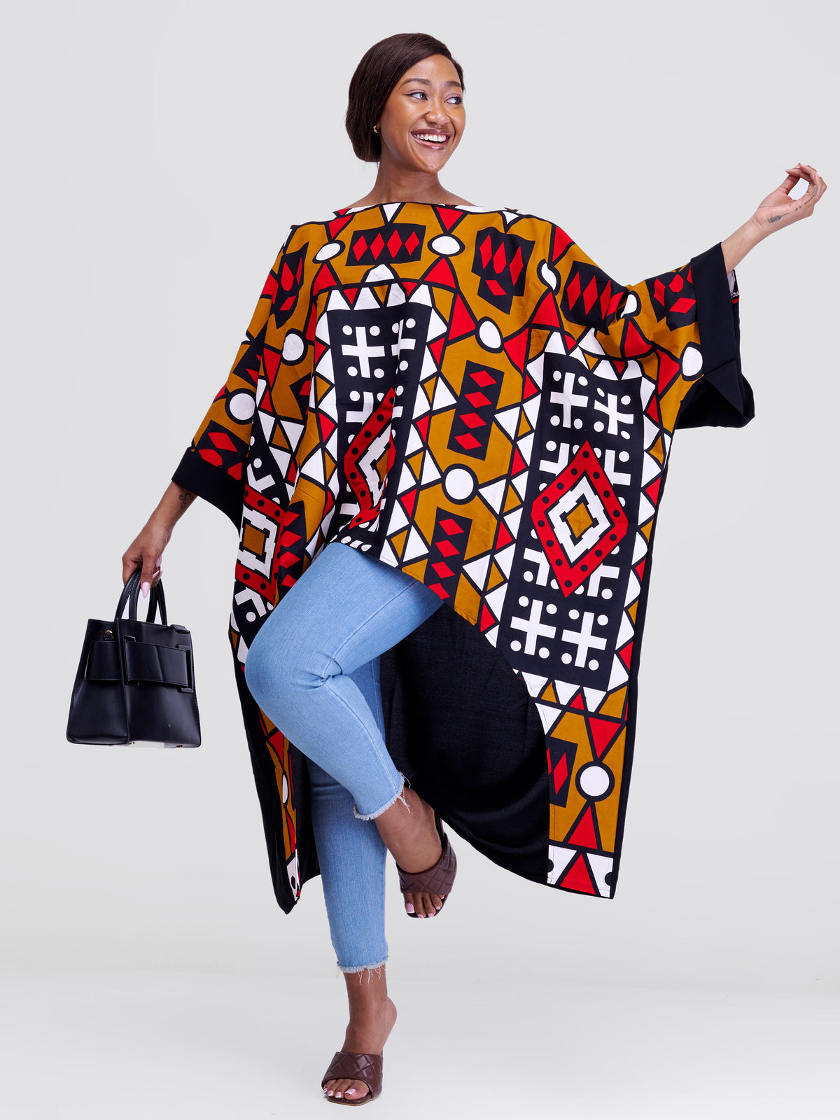 The Statement Duster - Multicolored