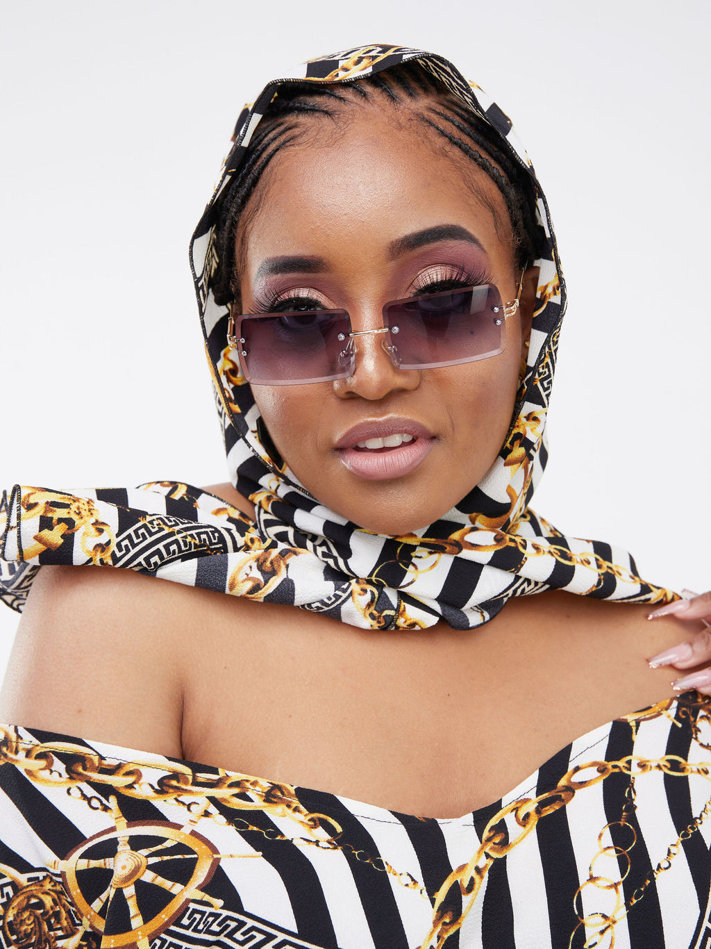 Beach Kaftan - Stripped