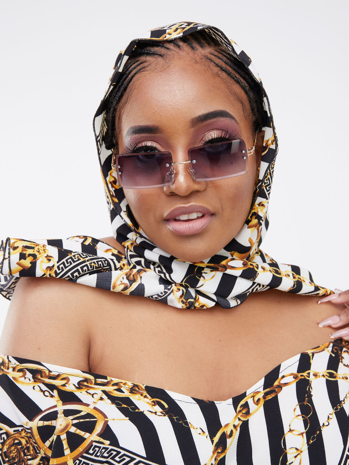 Beach Kaftan - Stripped