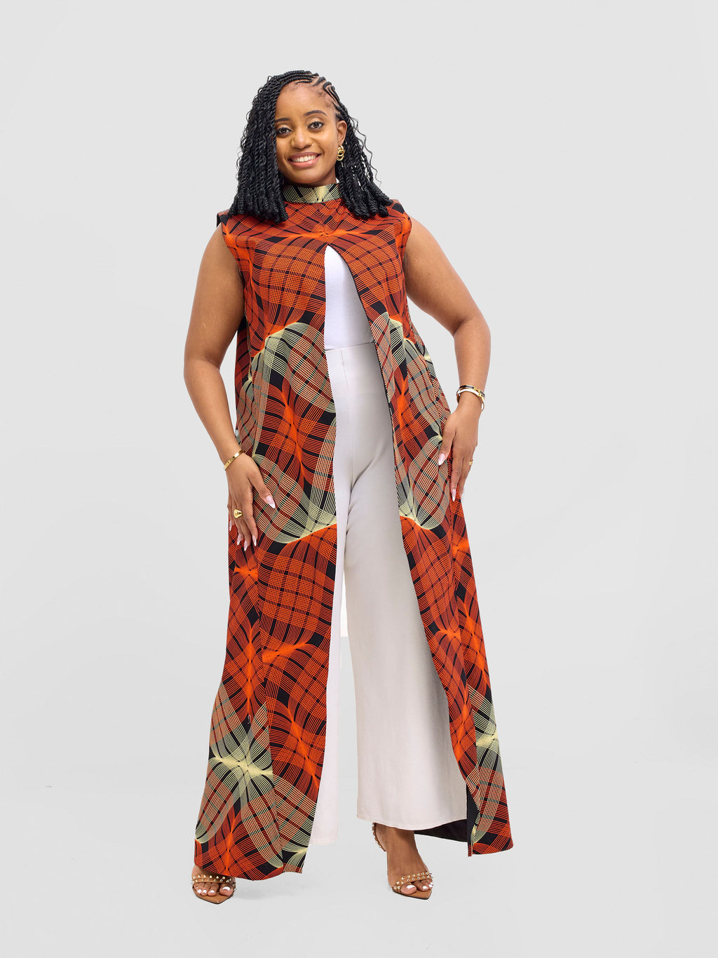 Regal Flow Kimono - Multicolored
