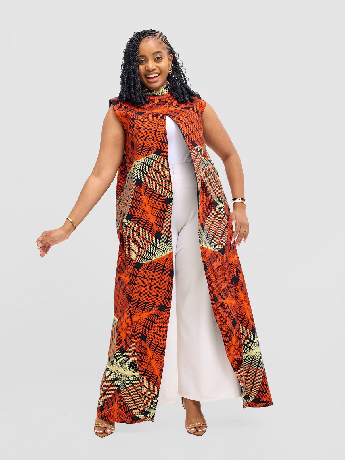 Regal Flow Kimono - Multicolored