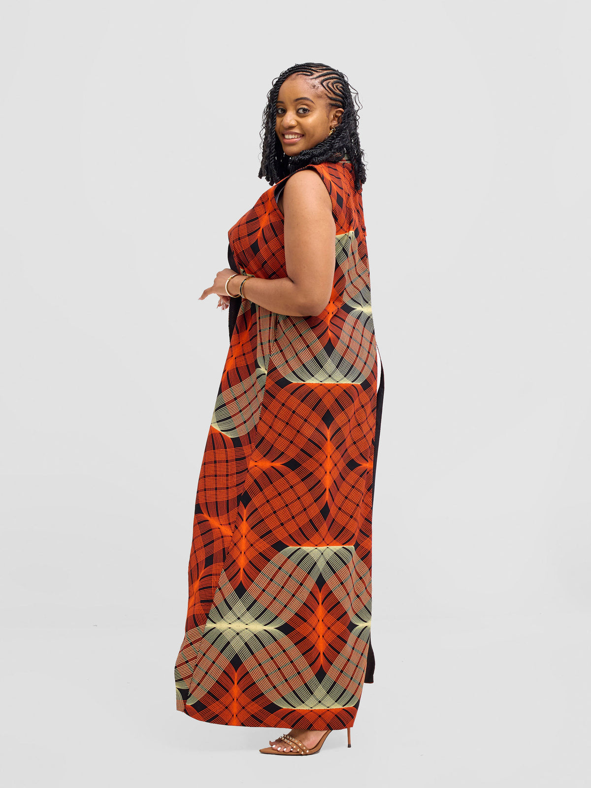 Regal Flow Kimono - Multicolored