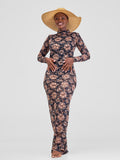 Strictly Beachly Lace - Floral Brown