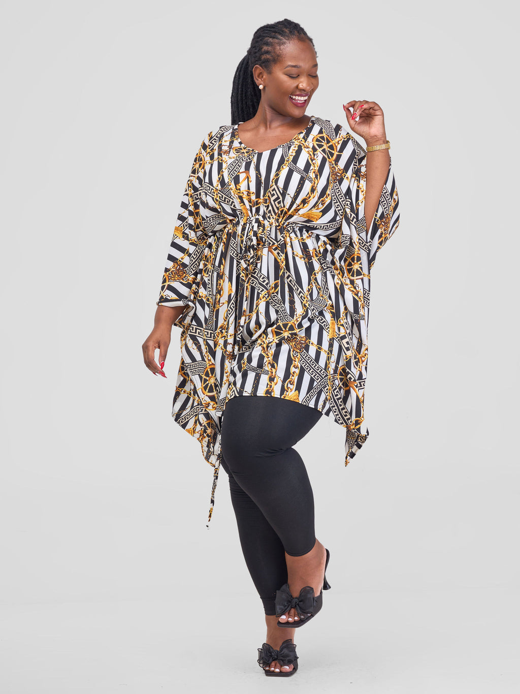Beach Kaftan - Stripped