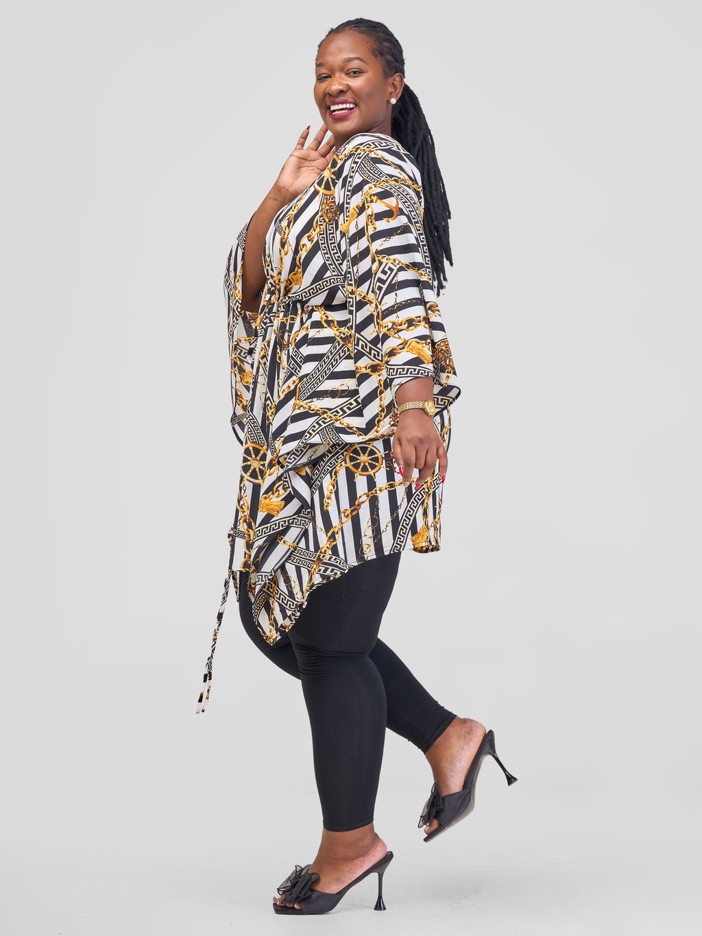 Beach Kaftan - Stripped