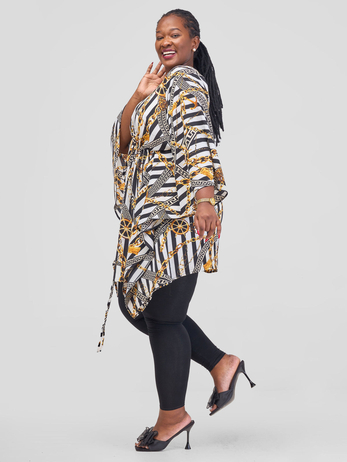 Beach Kaftan - Stripped