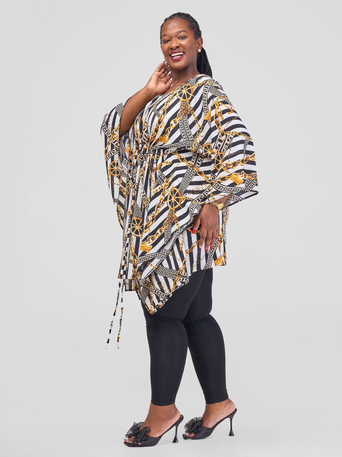 Beach Kaftan - Stripped
