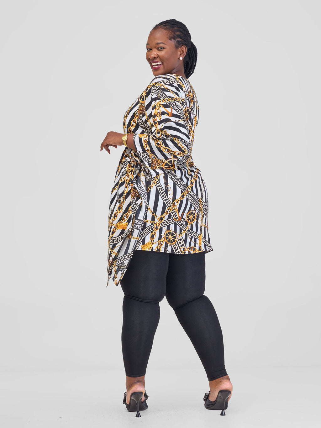 Beach Kaftan - Stripped