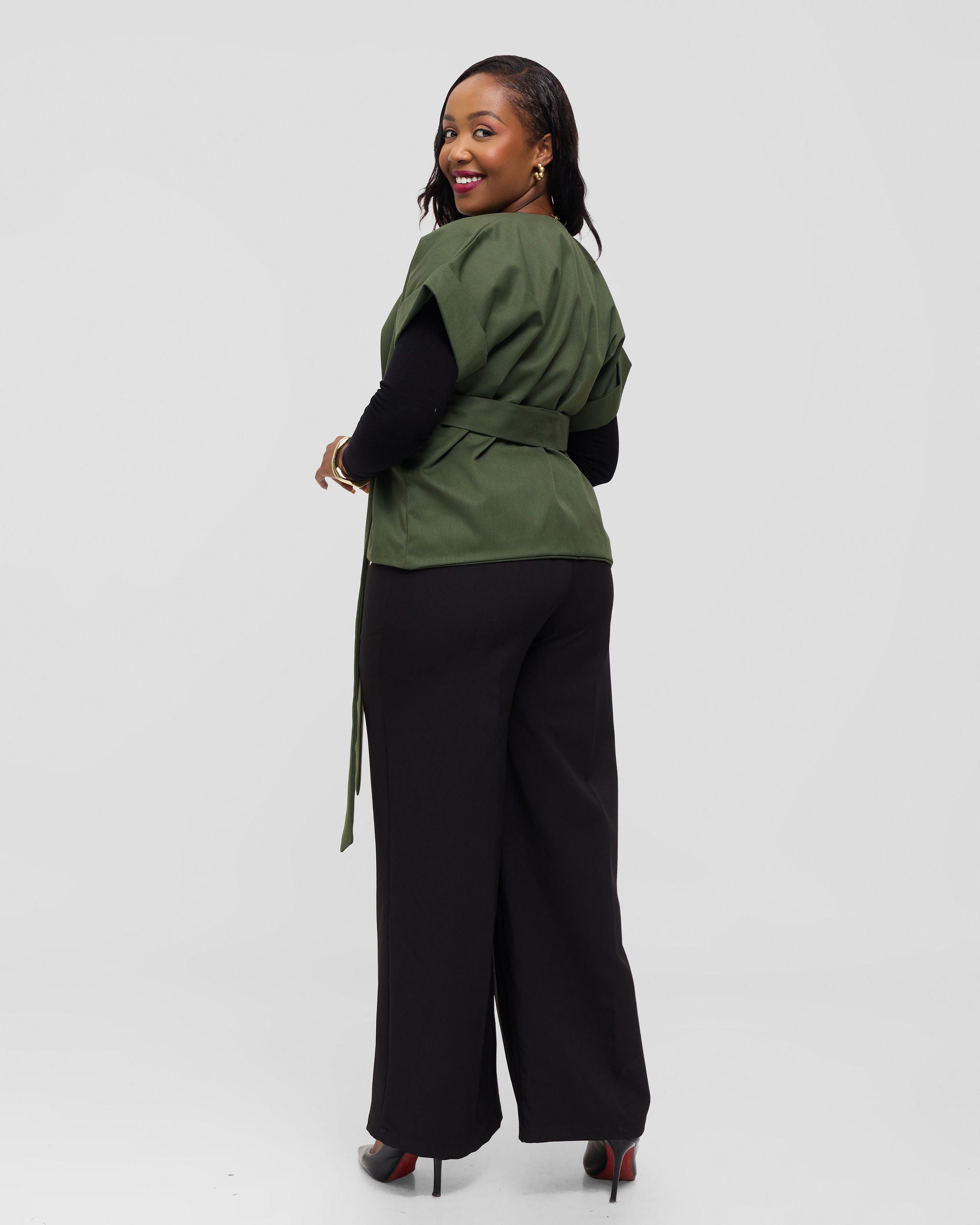 Stratum Wrap Jacket - Kenia Olive