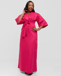 Origami Kimono Maxi - Viceroy-Hibiscus Pink